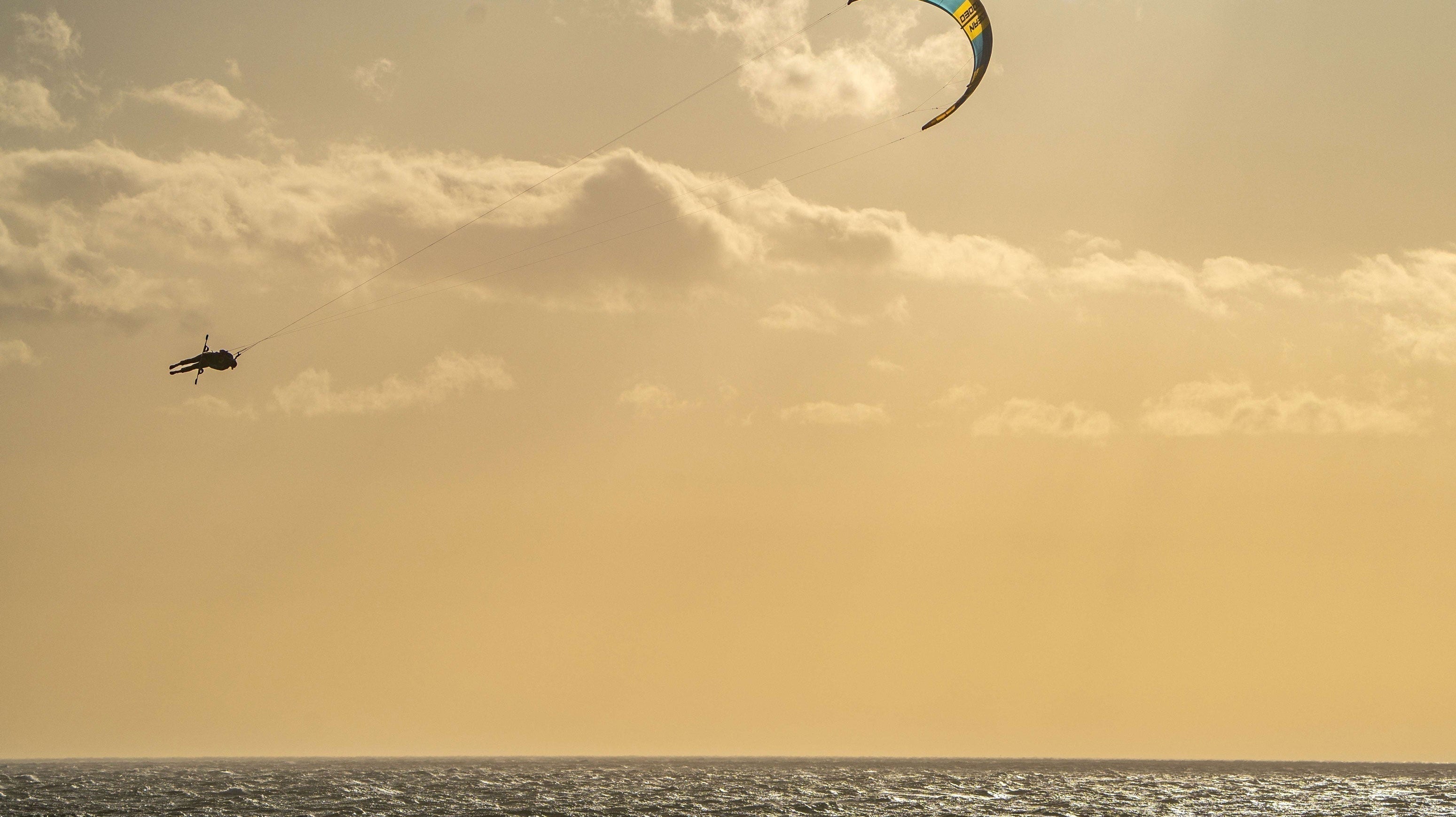 Giel Vlugt catching big air with the A-Series Rise - Ocean Rodeo