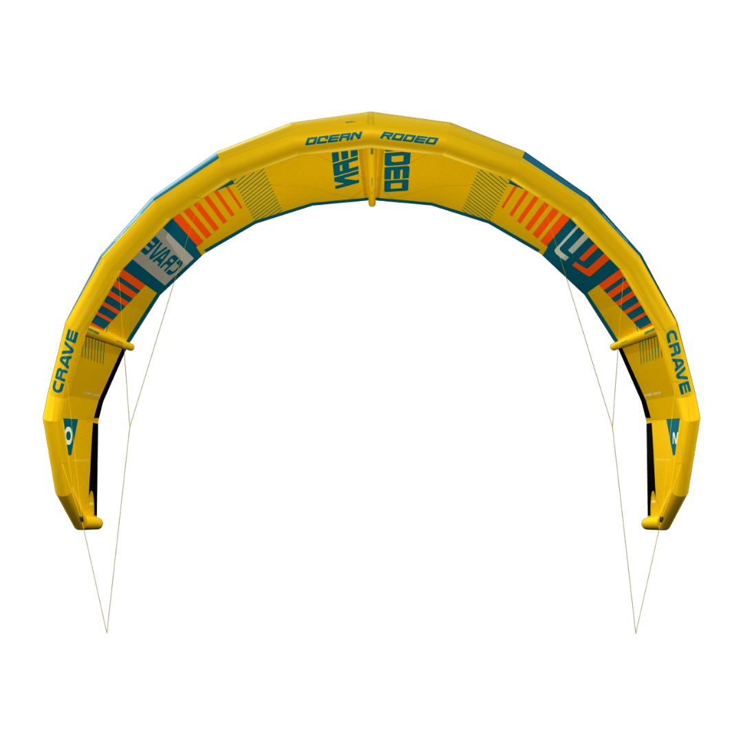 Crave A-Series kite with full ALUULA airframe - Front view - Ocean Rodeo