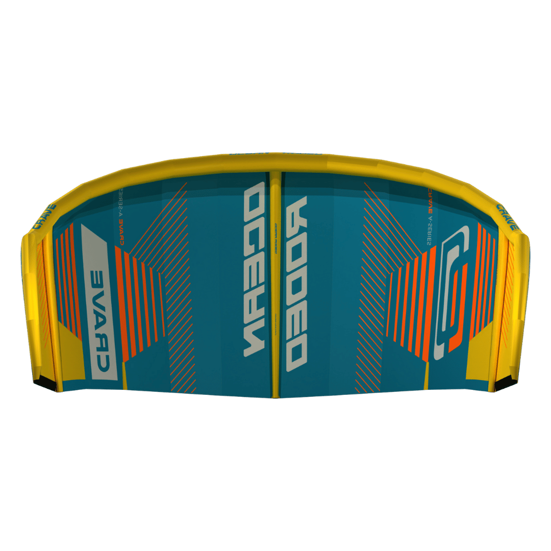 CRAVE A-Series (Launch Edition) kite - above view - Ocean Rodeo