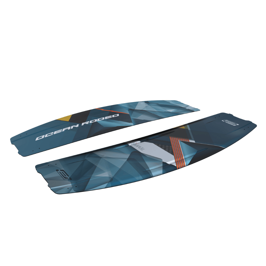 Tempest Big Air and performance freeride twin tip - Ocean Rodeo - side view