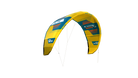 Ocean Rodeo Flite 3S A-Series. Image shows a blue and yellow kite with 'Ocean Rodeo' branding.