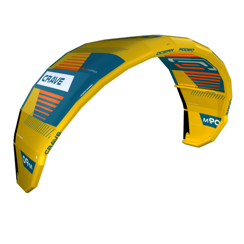Crave A-Series kite with full ALUULA airframe - Front side view - Ocean Rodeo
