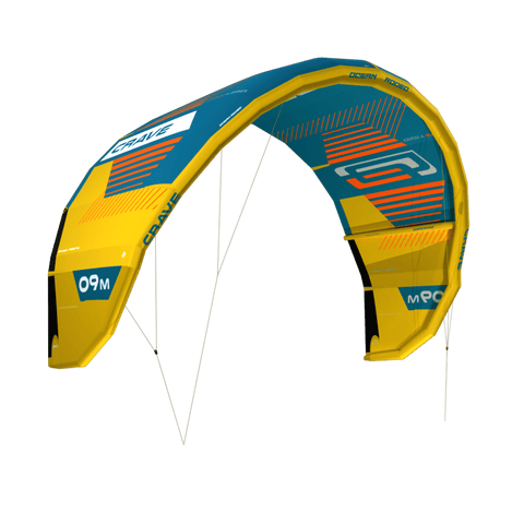 CRAVE A-Series (Launch Edition) kite - side view - Ocean Rodeo