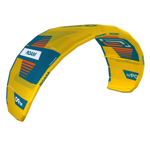 ROAM A-Series kite with a next-gen ALUULA airframe - side view - Ocean Rodeo