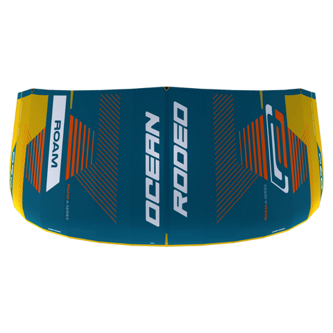 ROAM A-Series (Launch Edition) kite with a 3-strut ALUULA frame - top side view - Ocean Rodeo